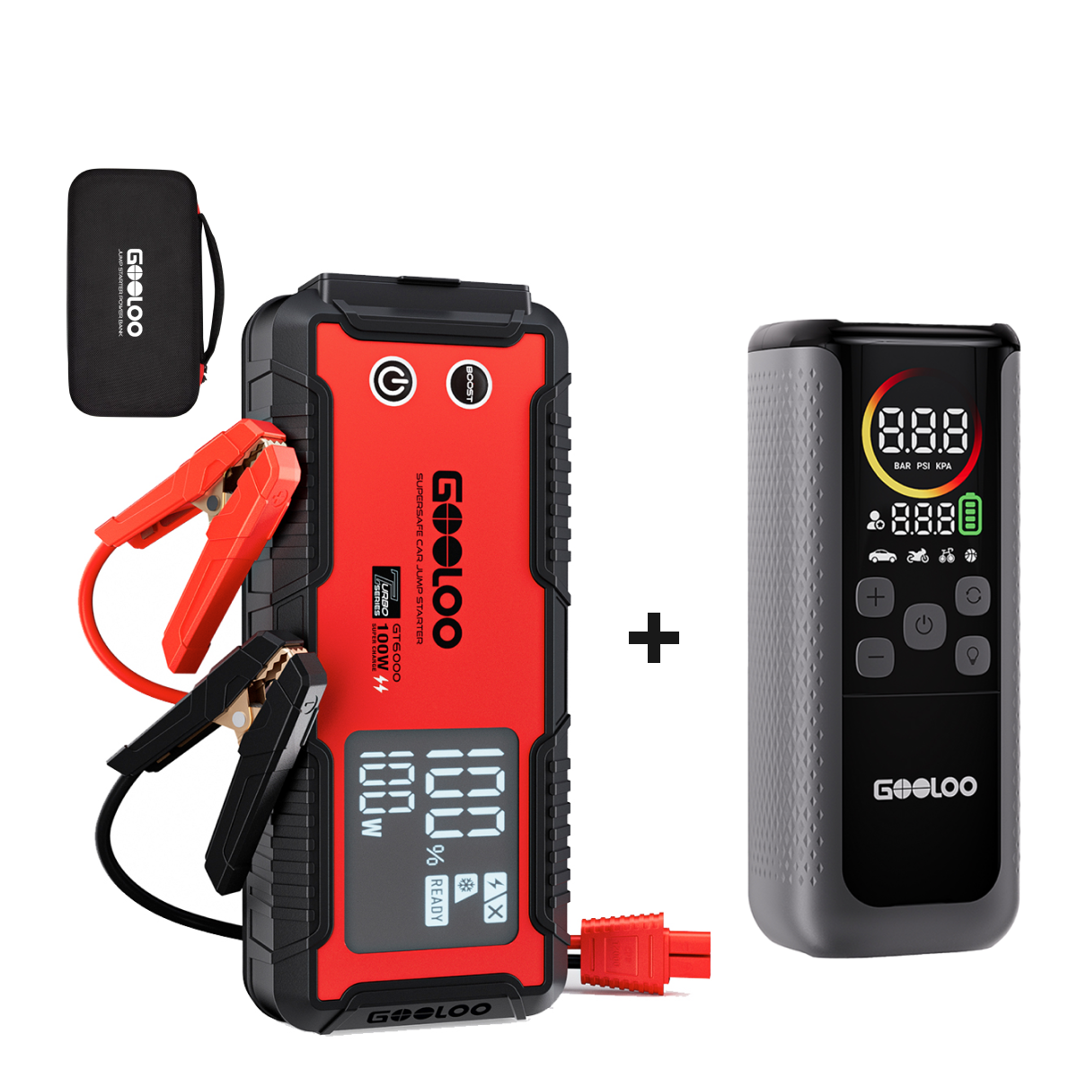 GOOLOO GT6000 Jump Starter 6000A 100W