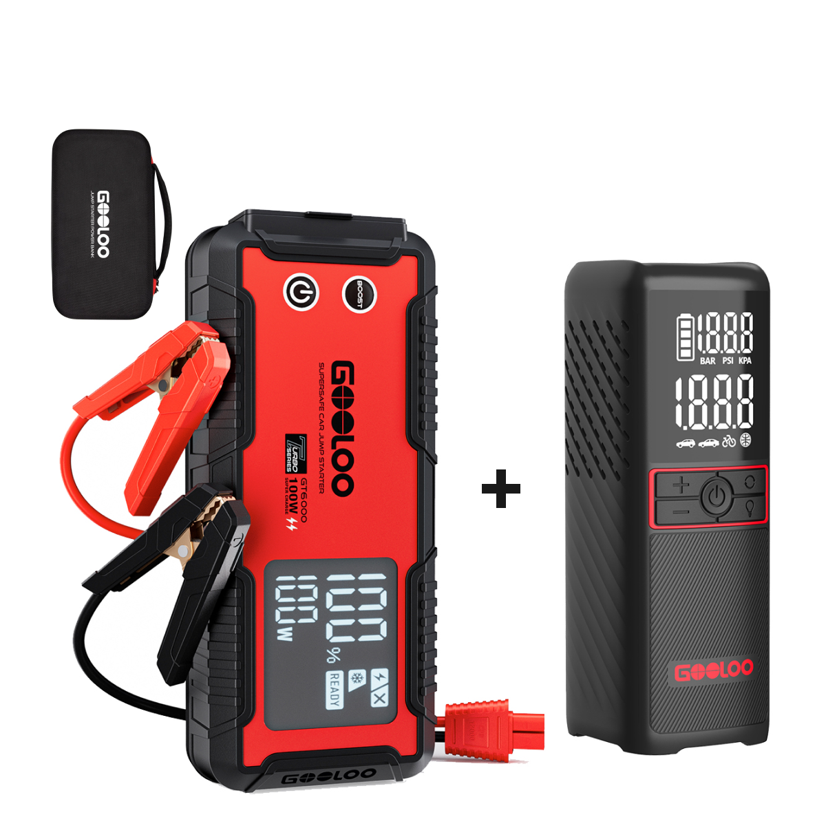 GOOLOO GT6000 Jump Starter 6000A 100W