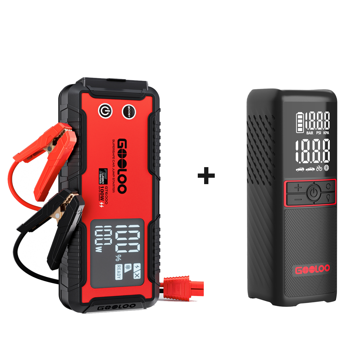 GOOLOO GT6000 Jump Starter 6000A 100W