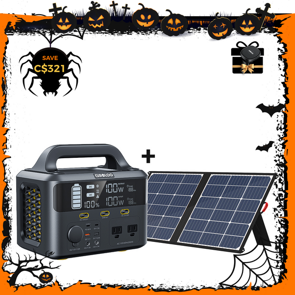 GOOLOO GTX300W / 299.52Wh 100W Solar Generator