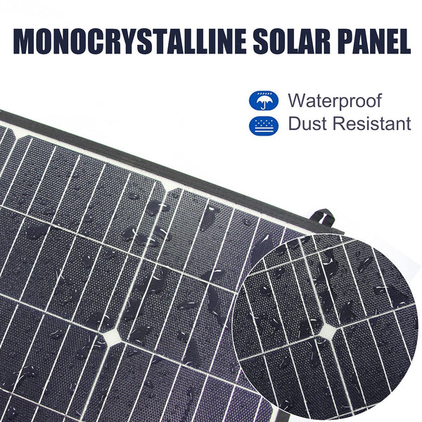 GOOLOO Foldable 100W Solar Panel