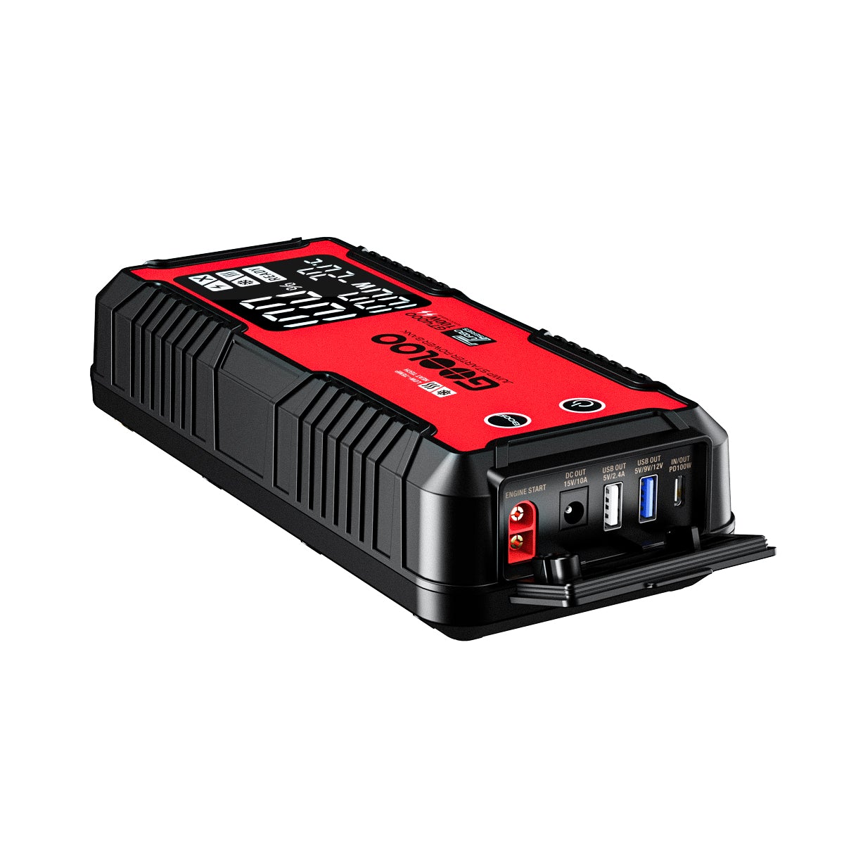 GOOLOO GT4000 Supersafe Jump Starter with 100W Wall Charger