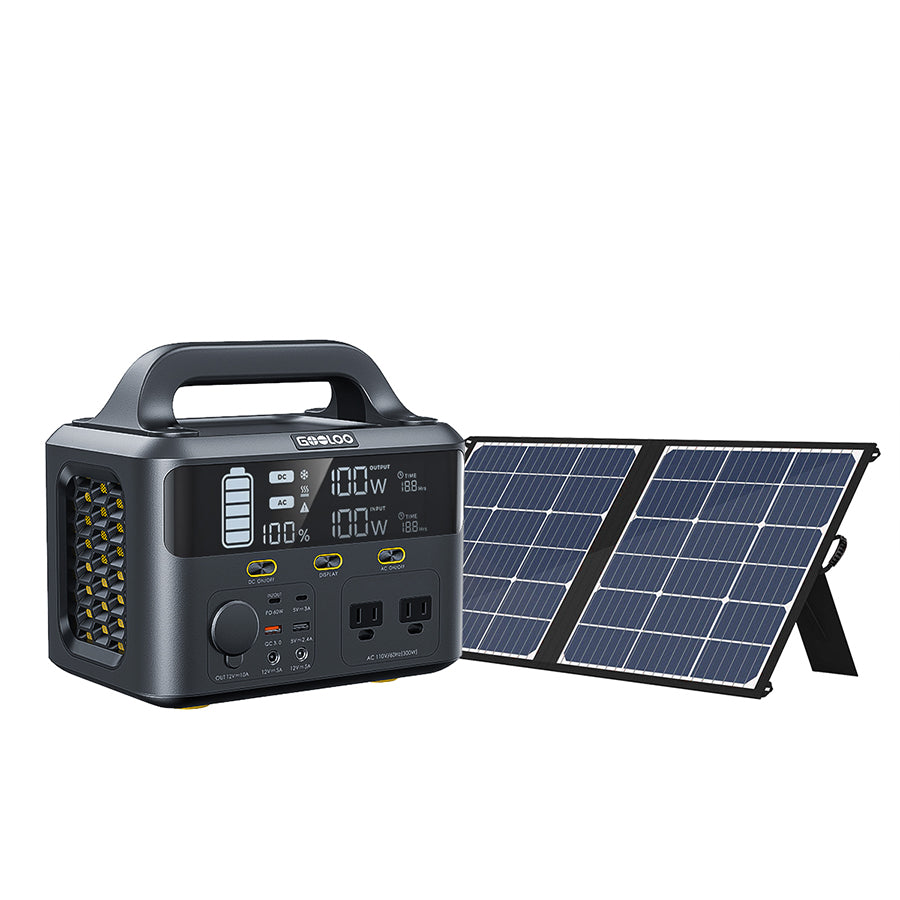GOOLOO GTX300 SOLAR POWER STATION | 300W 299.52 Wh