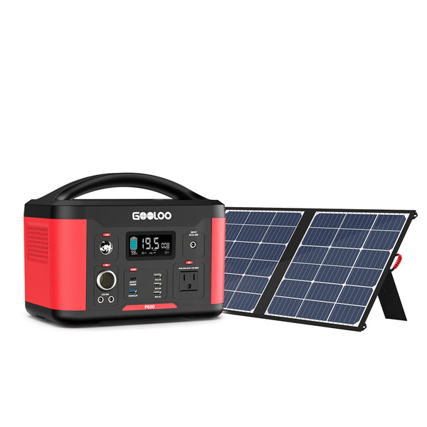 Générateur solaire GOOLOO P600W / 626,4Wh 100W